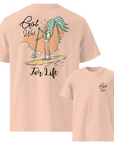 T-Shirt Surfwear Rose "Got Wet For Life"