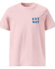 T-Shirt Surfwear Rose Pastel "Salty Soul Crew"