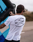 T-Shirt Surfwear Blanc "SUP Addicted Team"