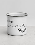 Mug Tasse Emaillé "Wave Finders"