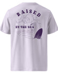 T-Shirt Surfwear Lavande "Raised By The Sea"