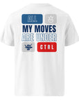 T-Shirt Surfwear Blanc "Moves Under CTRL"